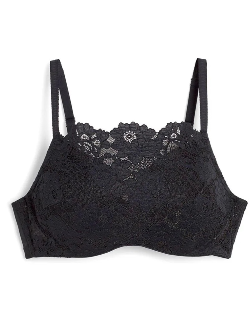 Soma Black Lace Cami Bra